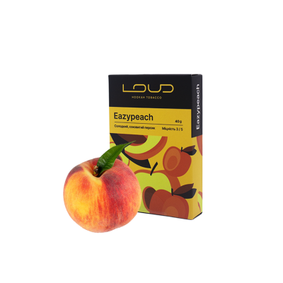 Тютюн Loud Easypeach (Ізіпіч, 40 г)
