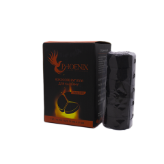 Кокосове вугілля для кальяну Phoenix Kaloud (0,25 кг, 18 шт, сегмент, без коробки)