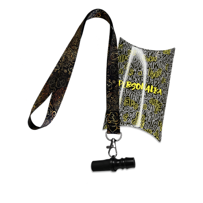 Персональний мундштук із поліацеталі Personalka Poly Gold Ornament (Золотий Візерунок)
