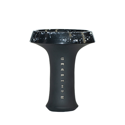 Глиняна чаша Sky Hookah Graphite Evil Black&White