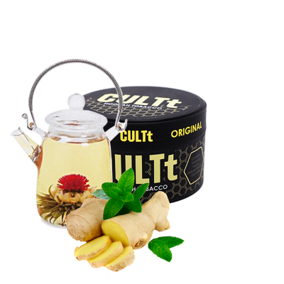 Табак CULTt G21 ginger tea (имбирный чай, 100 г)