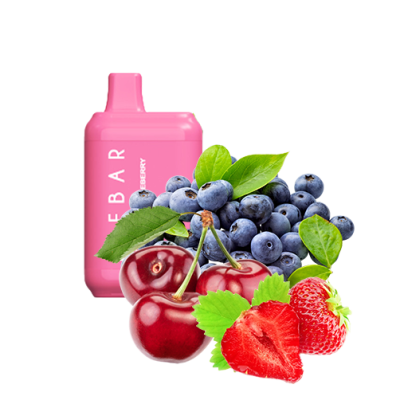 Elf Bar LB5000 Strawberry Blueberry Cherry (Клубника Черника Вишня) Одноразовый POD