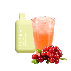 Elf Bar LB5000 Cranberry Soda (Журавлинна Содова) Одноразовий POD