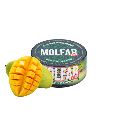Тютюн Molfar Chill Line Зелений манго (100 г)