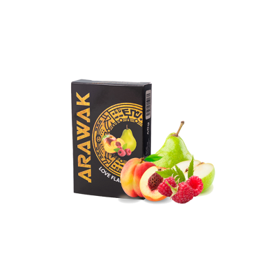 Тютюн Arawak Light Love Flame (Персик груша малина, 40 г)