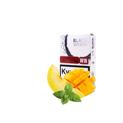 Тютюн Black&White W16 Lady Killer (манго диня м'ята, 40 г)