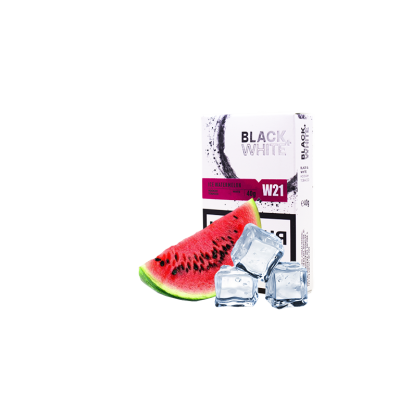 Тютюн Black&White W21 Ice watermelon (кавун лід, 40 г)
