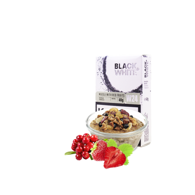 Табак Black&White W24 Muesli with red fruit (фруктовые мюсли, 40 г)