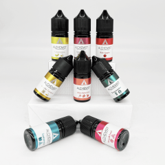 Рідина Alchemist Salt Raspberry Basil (малиновий базилік, 35 мг, 30 мл)