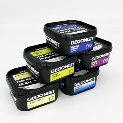 Табак Gedonist №17 Lemonardo (Цитрусовый Лимонад, 200 г)