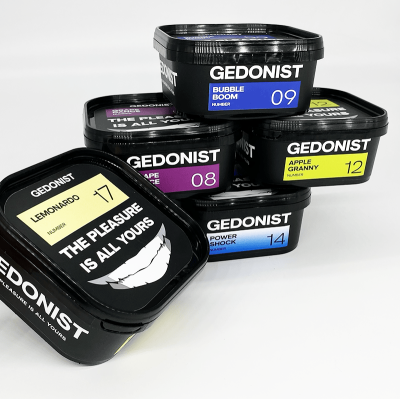 Тютюн Gedonist №18 Raspberry sorbet (Малиновий Сорбет, 200 г) Тютюн Gedonist №18 Raspberry sorbet (Малиновий Сорбет, 200 г)