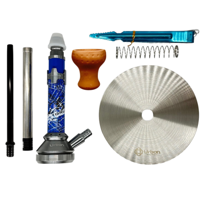 Кальян Urban LZ Blue (синий, полный комплект) Кальян Urban LZ Blue (синий, полный комплект)