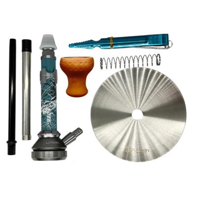 Кальян Urban LZ Light Blue (блакитний, повний комплект) Кальян Urban LZ Light Blue (блакитний, повний комплект)