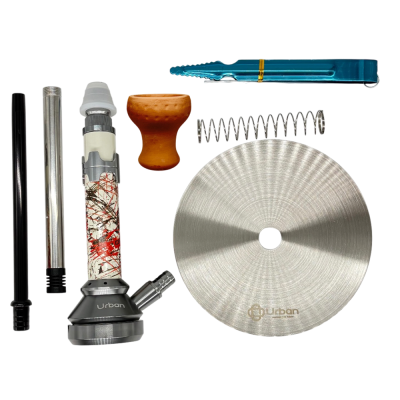 Кальян Urban LZ White (білий, повний комплект)
