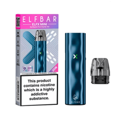 Elf Bar ELFX Mini 1000 Sky (Блакитний, з картриджем) Багаторазовий POD