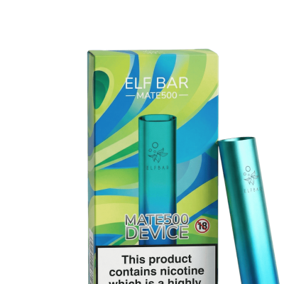 Elf Bar Mate 500 Aurora Green (Салатовий, без картриджа) Багаторазовий POD