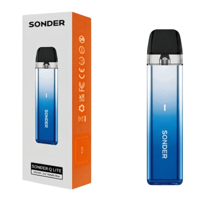 GeekVape Sonder Q Lite Kit 500 Metallic Green (Зелений, з картриджем) Багаторазовий POD GeekVape Sonder Q Lite Kit 500 Metallic Green (Зелений, з картриджем) Багаторазовий POD