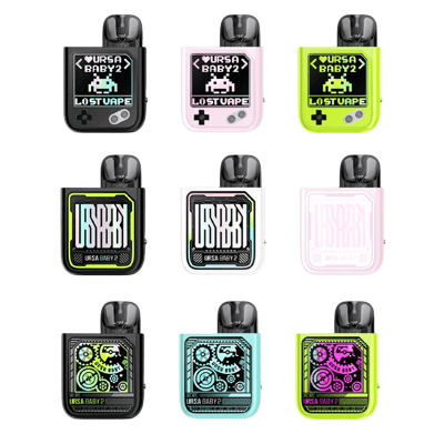 Lost Vape Ursa Baby 2 900 Joy Pink x Pixel Role (Рожевий, з картриджем) Багаторазовий POD