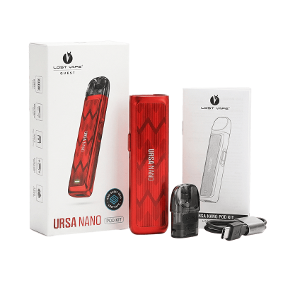 Lost Vape Ursa Nano 800 Rose Pink (Рожевий з переливом, з картриджем) Багаторазовий POD Lost Vape Ursa Nano 800 Rose Pink (Рожевий з переливом, з картриджем) Багаторазовий POD