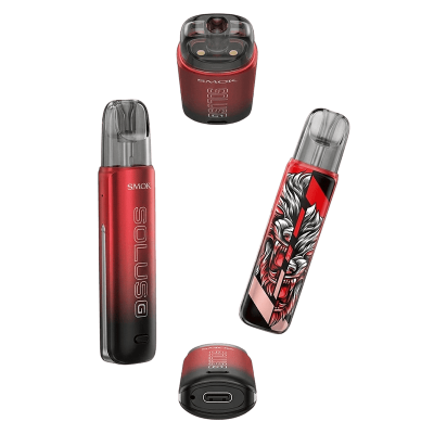 Smok Solus G Kit 700 Transparent Yellow (Жовтий, з картриджем) Багаторазовий POD Smok Solus G Kit 700 Transparent Yellow (Жовтий, з картриджем) Багаторазовий POD