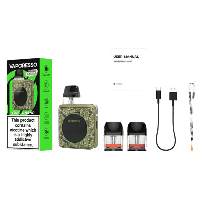Vaporesso XROS 4 Nano 1350 Vapestuff Edition (Кольоровий, з картриджем) Багаторазовий POD