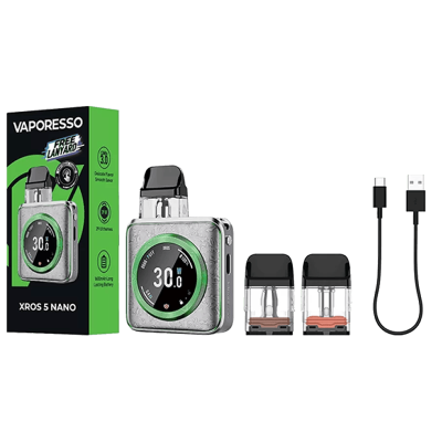 Vaporesso XROS 5 NANO 1600 Nacre (Розовый градиент, с картриджем) Многоразовый POD