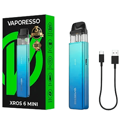 Vaporesso XROS 6 Mini 1600 Jelly Orange (Помаранчевий, з картриджем) Багаторазовий POD Vaporesso XROS 6 Mini 1600 Jelly Orange (Помаранчевий, з картриджем) Багаторазовий POD