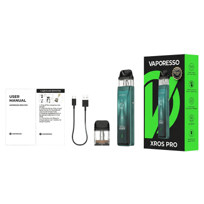 Vaporesso XROS PRO 1200 Blue (Синій з чорним, з картриджем) Багаторазовий POD