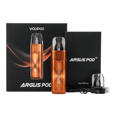 Voopoo Argus Pod SE 800 Shiny Orange (Оранжевый, с картриджем) Многоразовый POD Voopoo Argus Pod SE 800 Shiny Orange (Оранжевый, с картриджем) Многоразовый POD