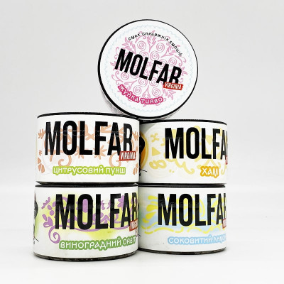 Тютюн Molfar Virginia Line Полуничний зефір (200 г)