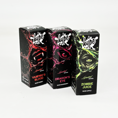 Набір для самозамішування Hype Haloween Vampire`s Blood (Кисла Вишня, 50 мг, 30 мл)