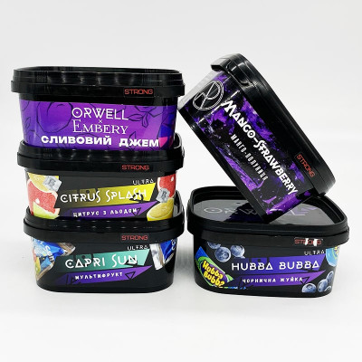 Тютюн Orwell Strong Banana Berry (Банан Ягоди, 200 г) Тютюн Orwell Strong Banana Berry (Банан Ягоди, 200 г)