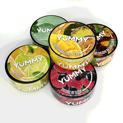 Тютюн Yummy Полуниця Ківі Лайм (100 г)