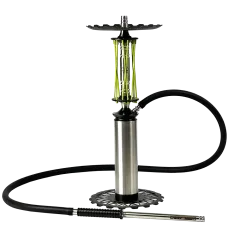 Кальян Trumpet Hookah Rider Still Green Neon (зелений, повний комплект)