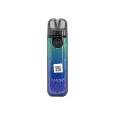 Smok Novo 4 Mini 900 Green Blue Cobra (Зелено-Синій, з картриджем) Багаторазовий POD