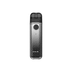 Smok Novo 4 Mini 900 Silver Black Cobra (Сріблясто-Чорний, з картриджем) Багаторазовий POD
