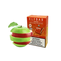Elf Bar Pi9000 Double Apple (Підвійне яблуко) Одноразовий POD