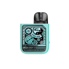 Lost Vape Ursa Baby 2 900 Pop Blue Time Gear (Бірюзовий, з картриджем) Багаторазовий POD