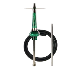 Кальян Totem Hookah Monolit Optima Emerald Green (зелений, базовий комплект)