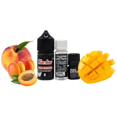 Набір для самозамішування Turbo Peach&Mango Ride (Персик-Абрикос-Манго, 50 мг, 30 мл)