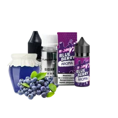 Набір для самозамішування Flavorlab M-Jam V2 Blueberry (Чорниця, 50 мг, 30 мл)