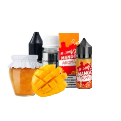 Набір для самозамішування Flavorlab M-Jam V2 Mango (Манго, 50 мг, 30 мл)
