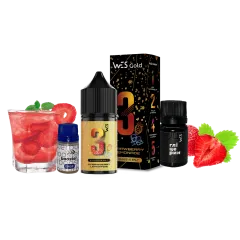 Набір для самозамішування WES Gold Strawberry Lemonade (Полуничний Лимонад, 50 мг, 30 мл)