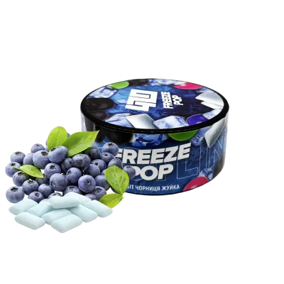 Тютюн 420 Frost Line Freeze pop (Орбіт Чорниця Жуйка, 100 г)