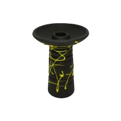 Глиняна чаша Gusto Bowls Alien Yellow (жовте поливання)