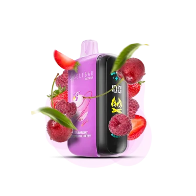 Elf Bar Raya D3 25000 Strawberry Raspberry Cherry (Полуниця Малина Вишня) Одноразовий POD