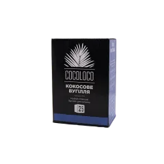 Кокосове вугілля для кальяну Cocoloco (1 кг, 72 шт, р25)