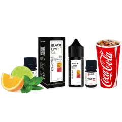 Набір для самозамішування Black Limit Salt HARD Cola Citrus (Кола Цитрус, 65 мг, 30 мл)
