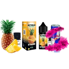 Набор для самозамеса Octobar Strong Pine Energy (Ананас Энергетик, 50 мг, 30 мл)