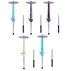 Кальян Tiaga Astra Crystal Blue (голубой, базовый комплект)
